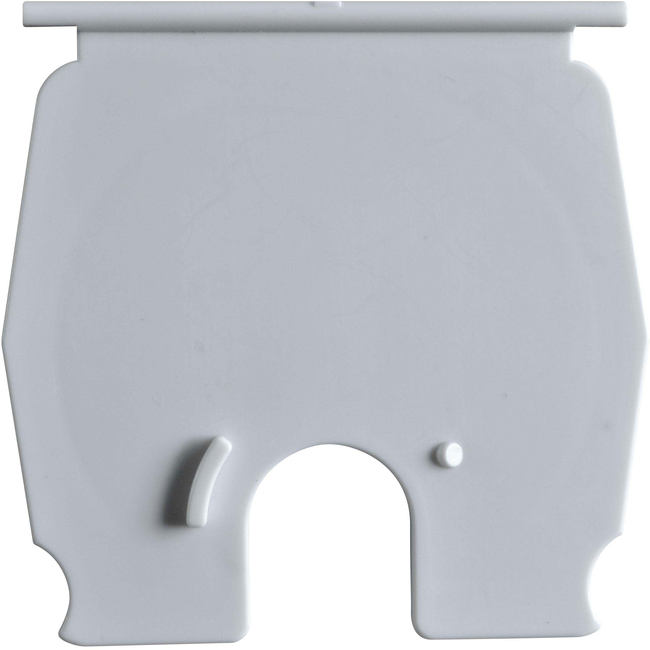 Basic Cable Hatch, Flat Sided, 4.2" x 3.9" x 2" (Replaceable Lid)